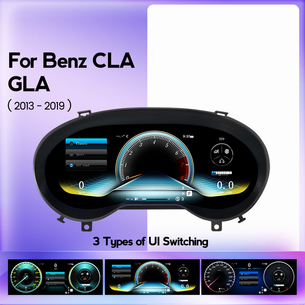 Suitable for benz a 13-17 cla 13-19 gla 15-19 mercedes-benz lcd screen instrument display