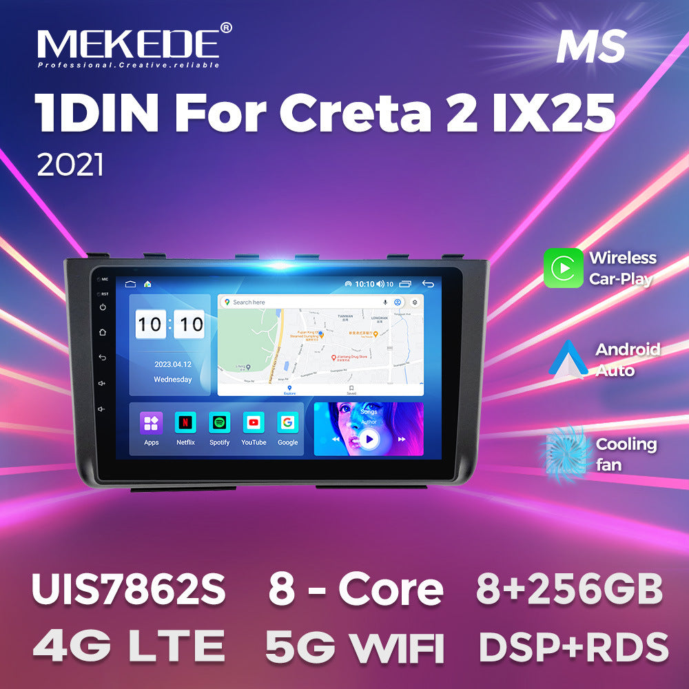 Suitable for modern Caeta 2 IX25 2021 Android large screen central control navigation radio 8 + 256G