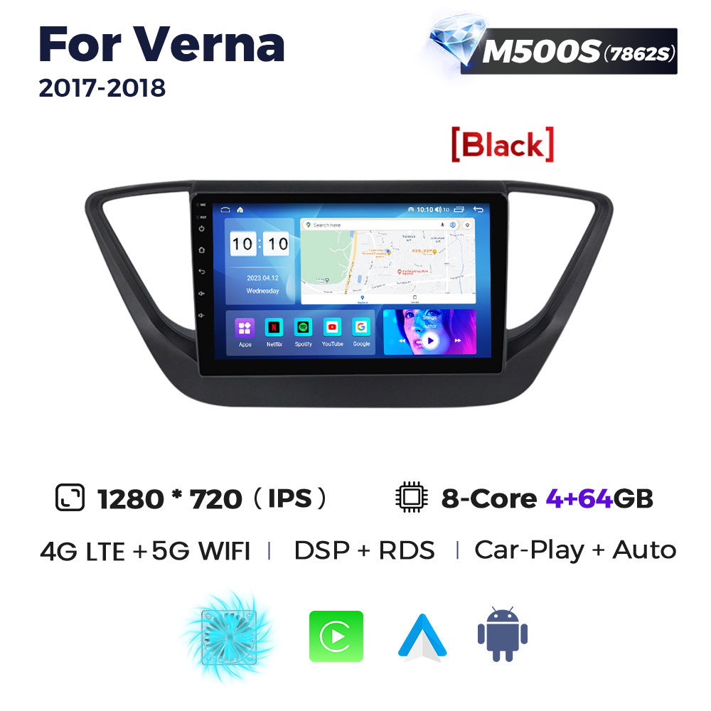 Suitable for hyundai verna accent 2017-2018 android car navigation