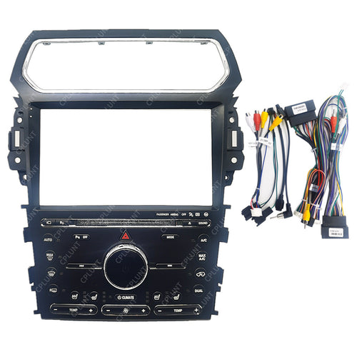 Android large screen navigation surface frame changchang frame suitable for ford explorer explorer audio panel restoration