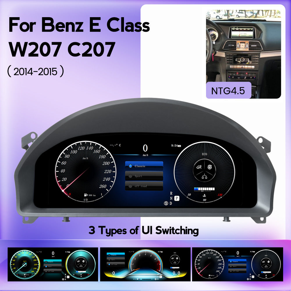 Suitable for benz w207 ntg4.0 ntg4.5 2010-2013 mercedes-benz lcd screen instrument display