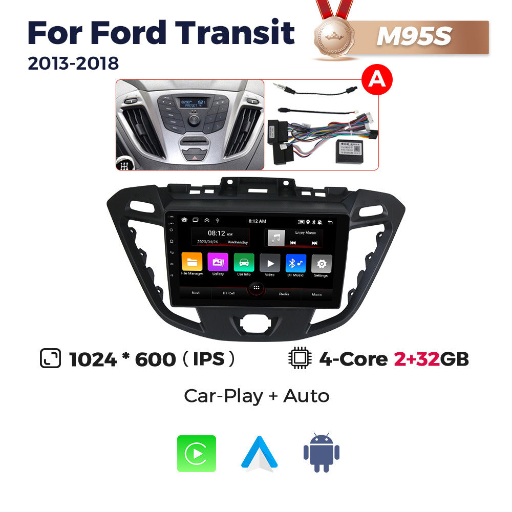 Suitable for ford transit 2013-2018 ford transit ab two android car central control navigators
