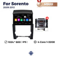 Suitable for 12 models of kia sorento kia sorento android car central control navigator wireless carplay