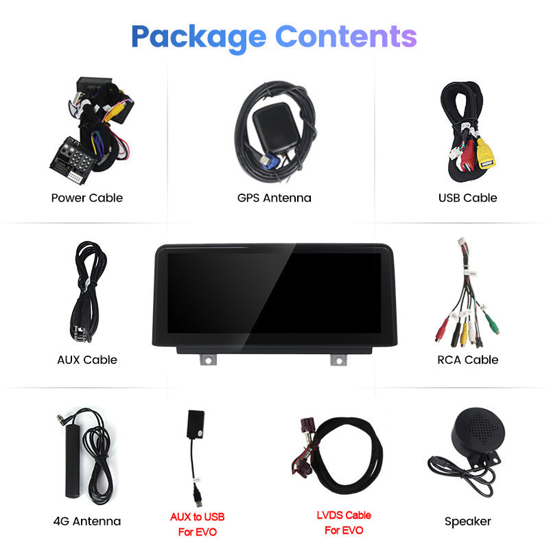 Suitable for bmw 3 series 4 series f30/f31 original car central control large screen upgrade android car navigation 10.25inch