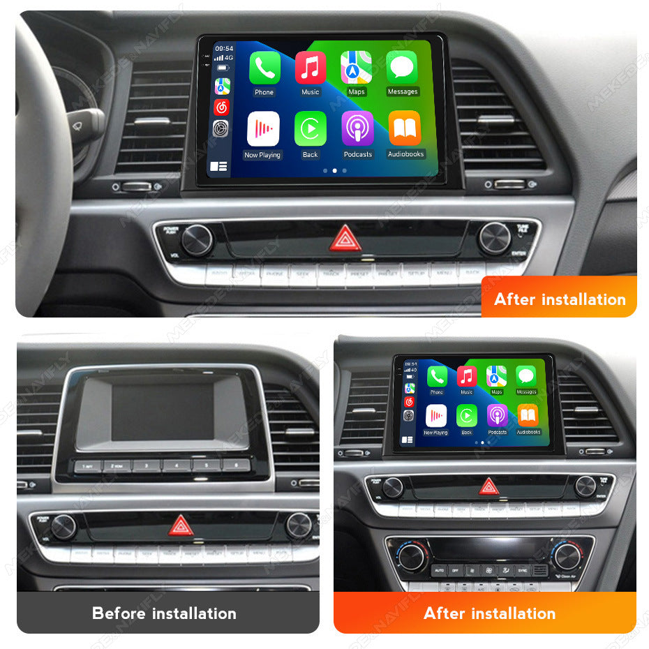 Suitable for sonata 7 2017-2019 hyundai sonata nine car central control android navigation carplay