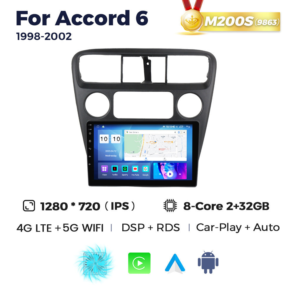 Suitable for Honda Accord 6th generation 98-02 Android large screen central control car navigation radio screen 8 + 256G