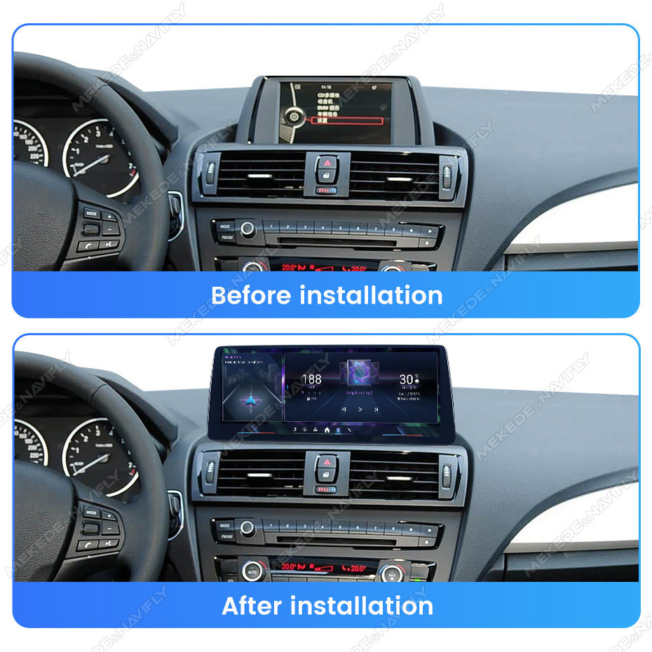12.3 Applicable to BMW 1 Series F20 F22 2013-2017 Android Large Screen Central Control Car Navigation Carplay