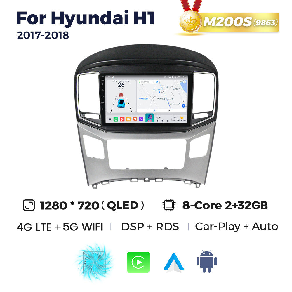Suitable for hyundai h1 2017-2018 hyundai h1 automatic air conditioning car central control android navigator