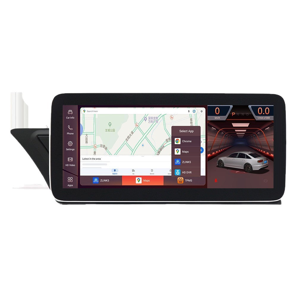 Suitable for a4l/a5 2007-2009 mmi 2g 6 disc version, original car screen upgrade to large screen navigation
