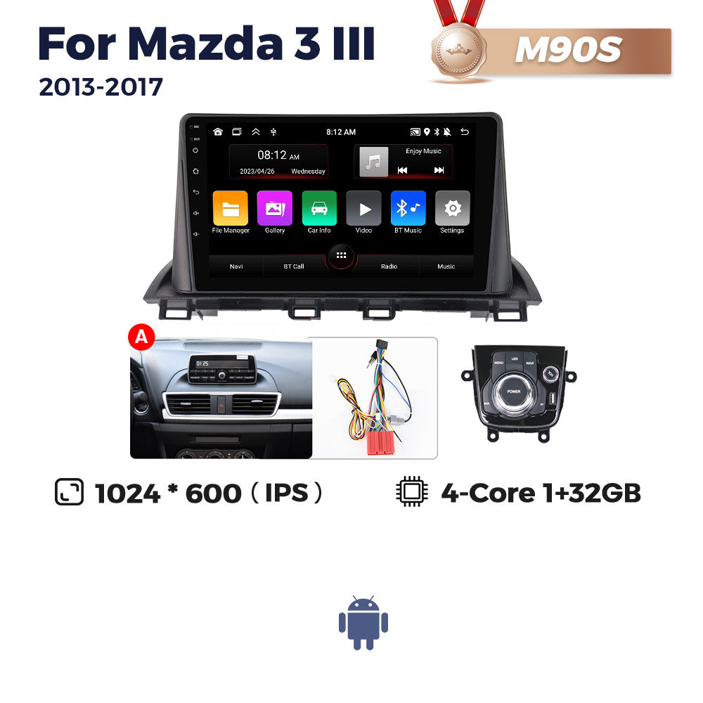 Suitable for mazda3 ⅲ 2013-2017 new mazda3 car smart android machine navigator motherboard
