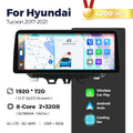 Suitable for hyundai tucson 2017-2021 hyundai new tucson 12.3inch vertical screen android navigator