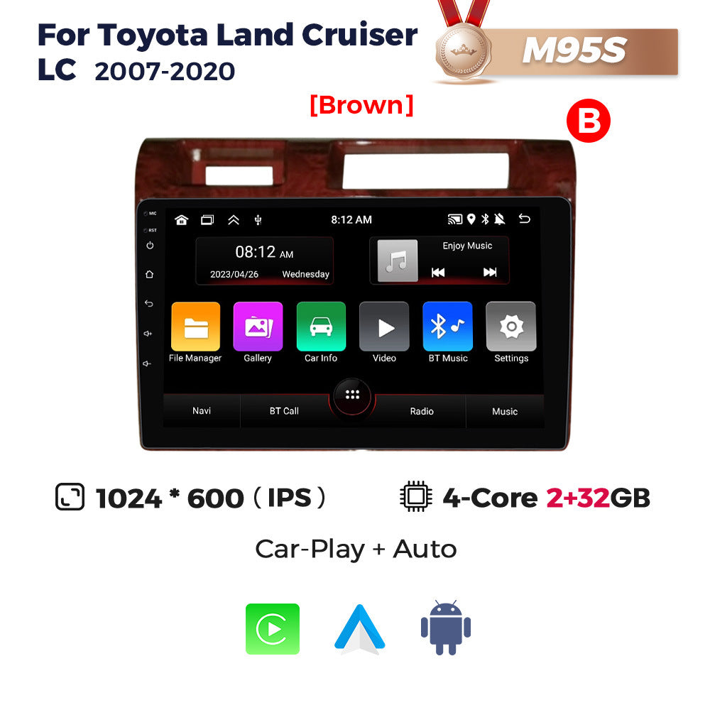 Suitable for toyota pickup truck toyota land cruiser lc70 79 series android navigator