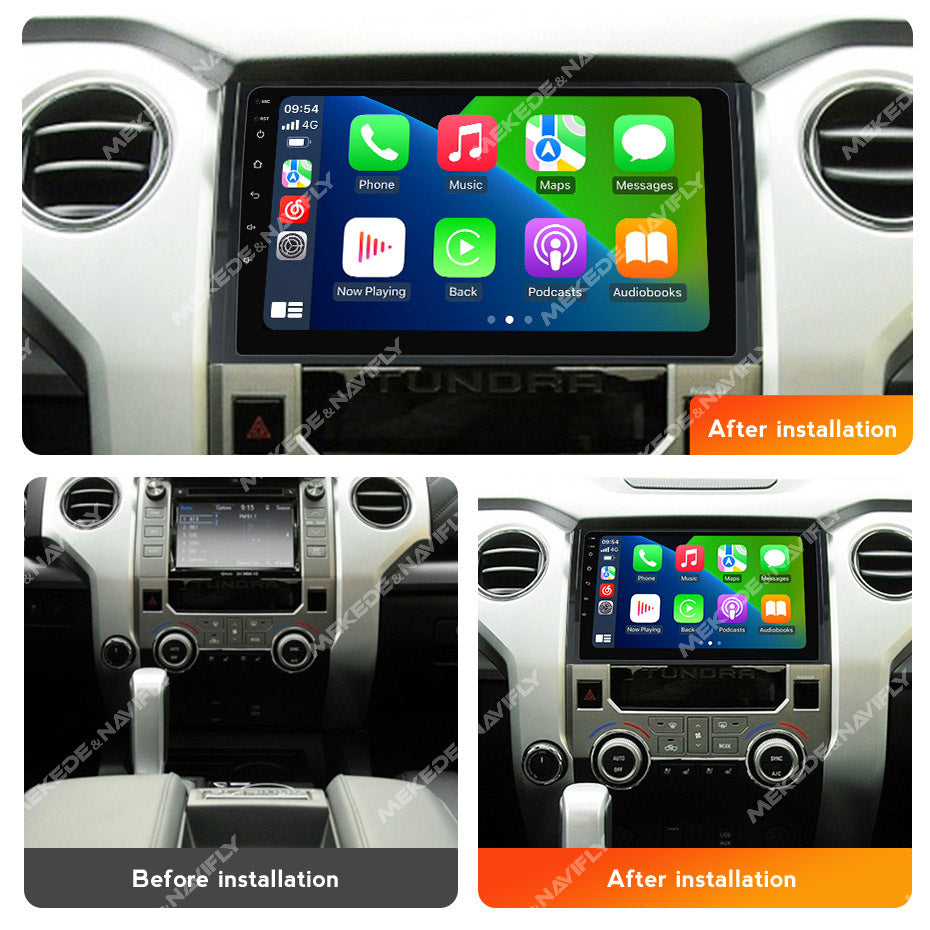 Suitable for toyota tundra sequoia car-mounted large-screen android navigator carplay