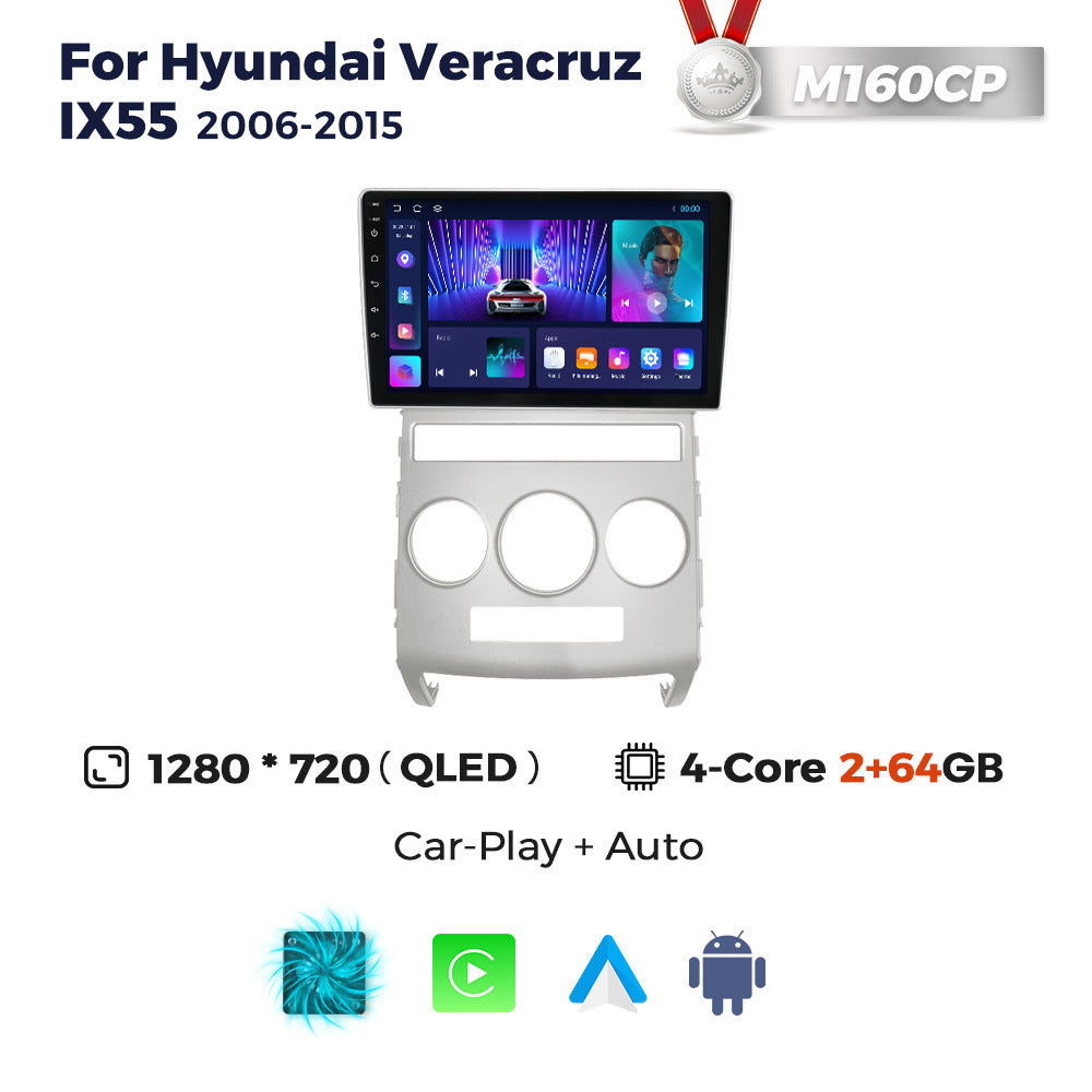 Suitable for hyundai veracruz ix55 2006-2015 manual air conditioning android car navigation