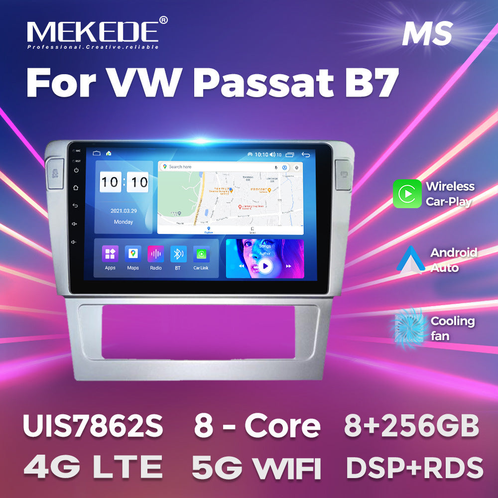 Applicable to Volkswagen VW Passat B7 2011-2015 Android large screen central control navigation Bluetooth Carplay