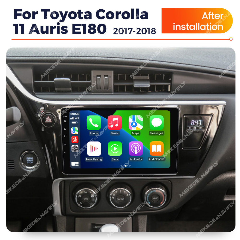 Suitable for replacing the inner of the 2017 corolla, new toyota universal car android navigation system with large screen