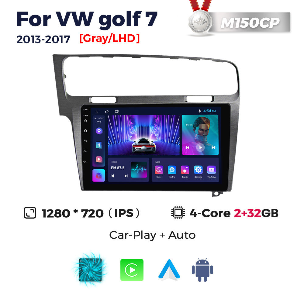 Suitable for left and right peptides vw golf 7 2013-2017 volkswagen golf seven car android large screen navigation