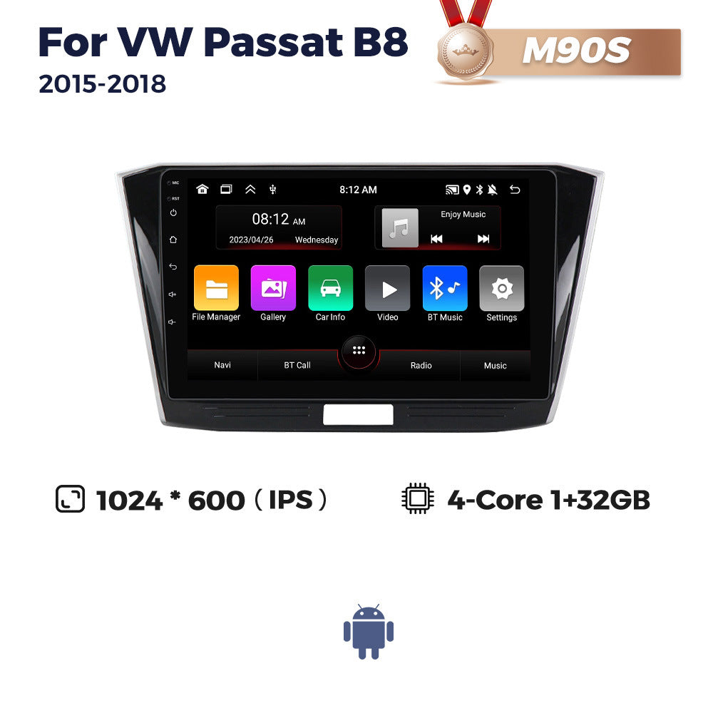 Suitable for vw passat b8 2015- 2018volkswagen passat b8 car central control gps navigator