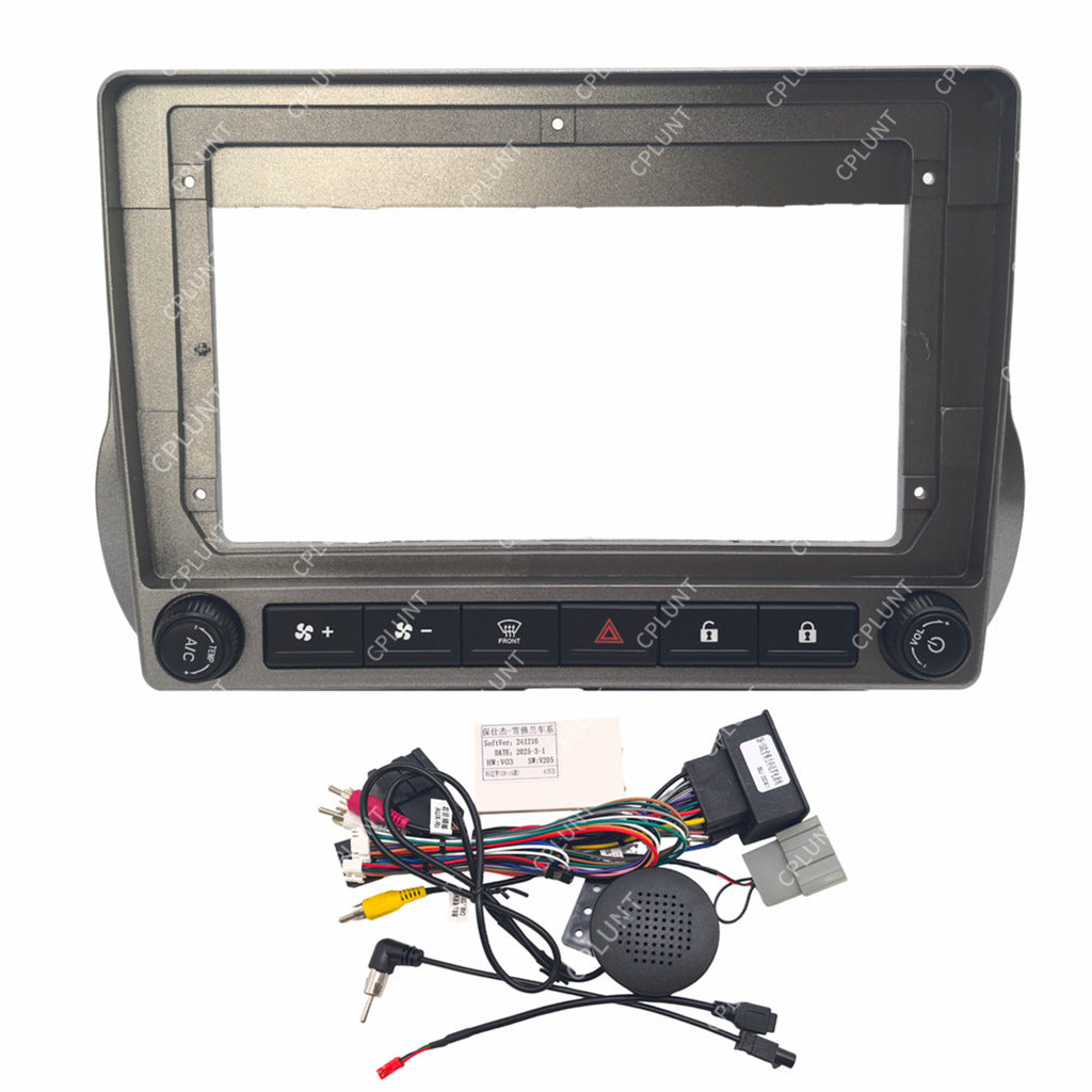Central control navigation surface frame suitable for chevrolet camaro chevrolet camaro bumblebee restoration panel