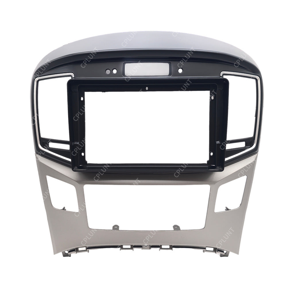 Android navigation universal bezel audio panel compatible with 2015 hyundai starex/h1 center console navigation frame 9inch