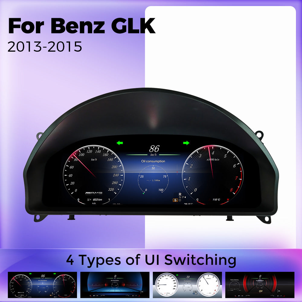 For Mercedes-Benz CLK X204 2013-2015 Full LCD Dashboard 12.3 inch