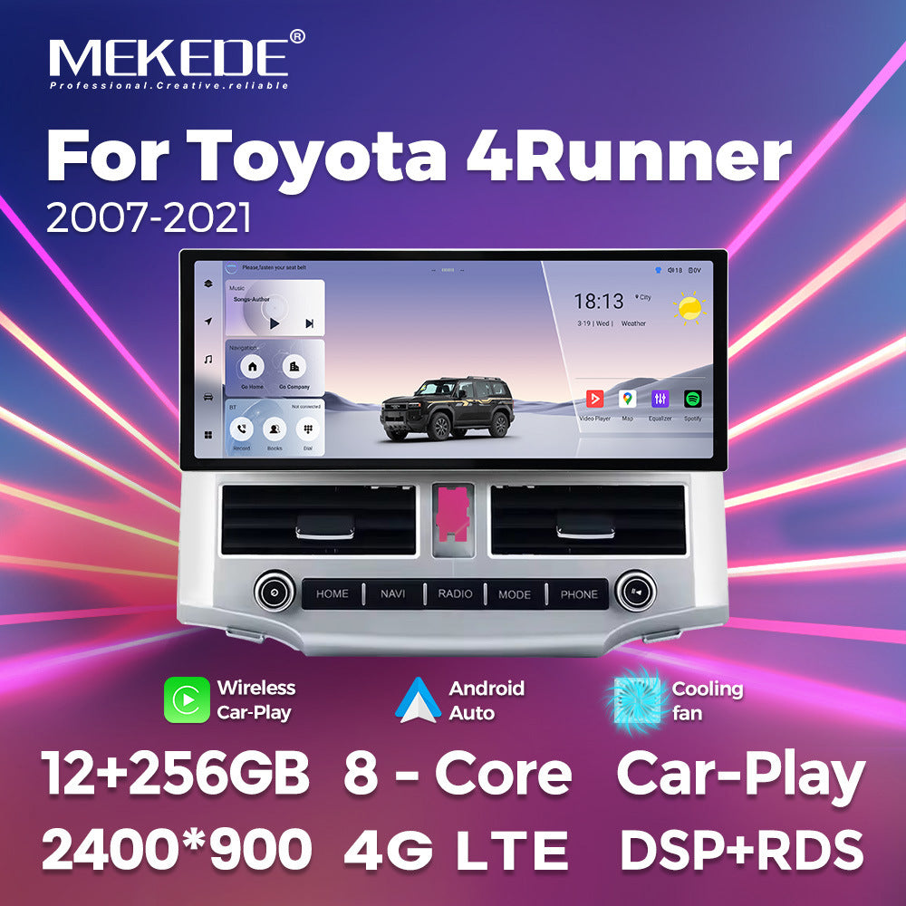 Suitable for toyota 4runner 2007-2021 toyota super 12.3" large screen android navigator