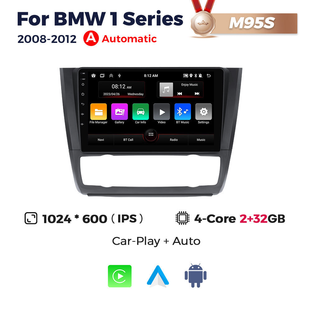 Suitable for bmw 1 series bmw e81 hd car android large screen navigator reversing image wireless carplay