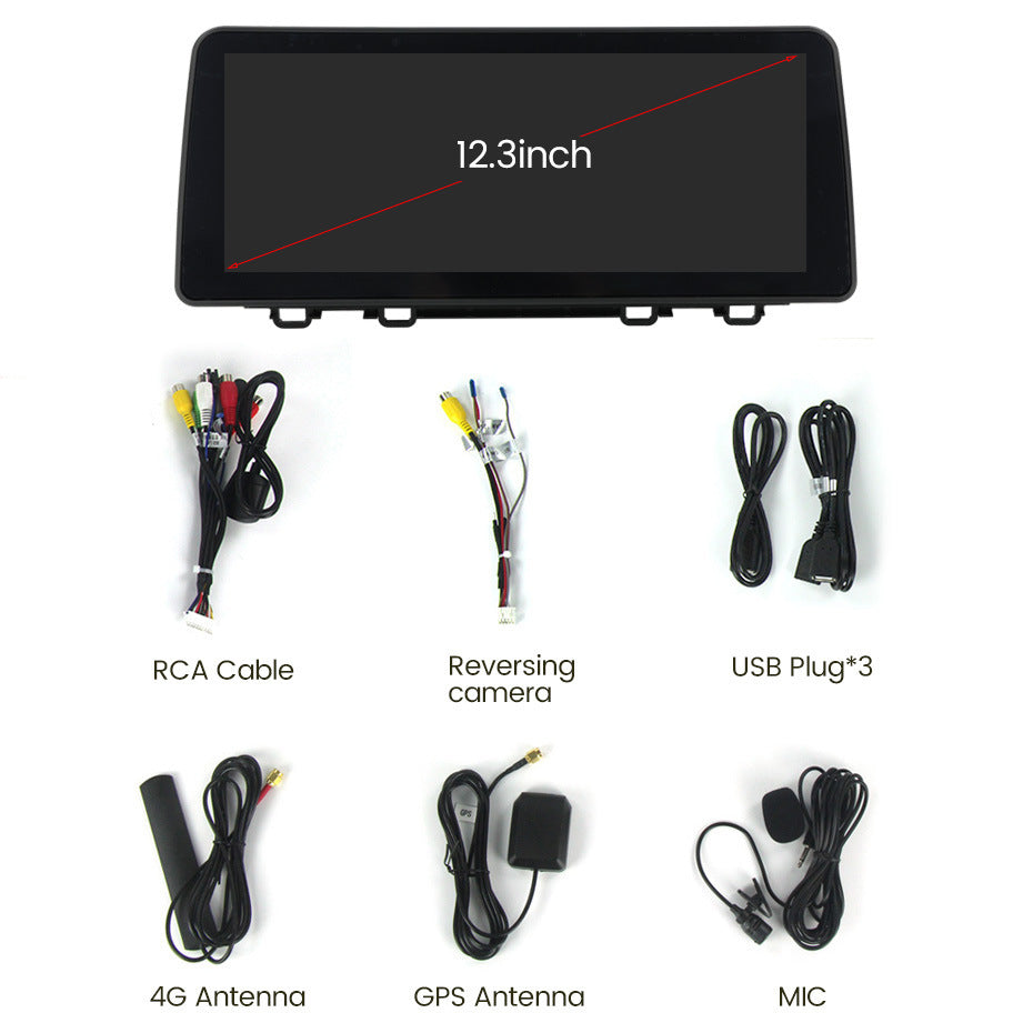 Compatible with Honda CRV 17-21 Android Central Control In-Car Navigation All-in-One 12.3-inch 8+128G