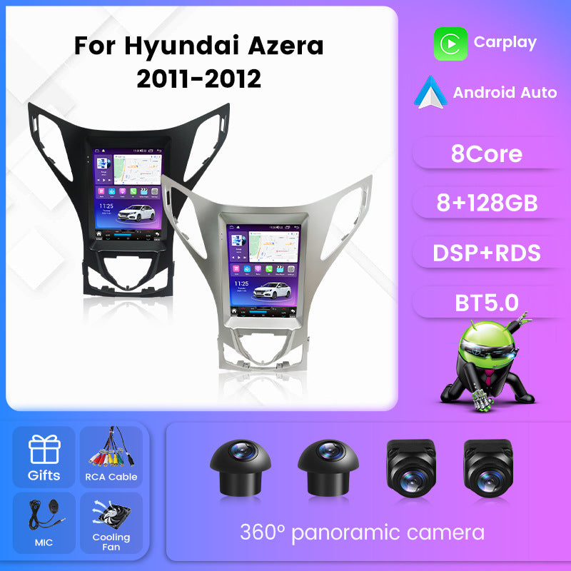 Suitable for 2011 hyundai azera vertical screen android car navigation carplay