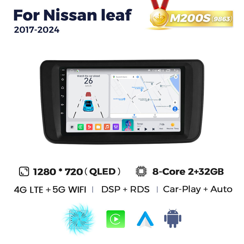 Suitable for nissan leaf 2017-2024 nissan leaf nissan car android navigator radio
