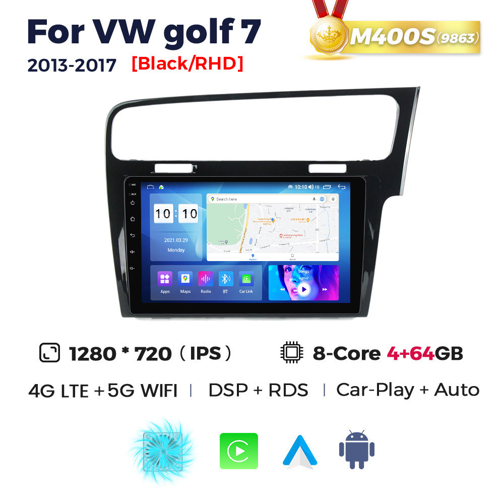 Suitable for left and right peptides vw golf 7 2013-2017 volkswagen golf seven car android large screen navigation