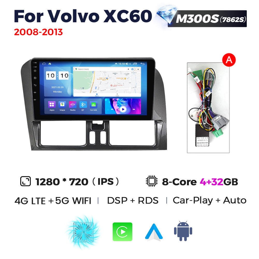 Suitable for volvo 08-13 volvo xc60 android large screen car navigation carplay cross-border supply