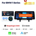 Suitable for bmw1series f20/f22 evo bmw 1 series 12.3inch car large screen android navigator