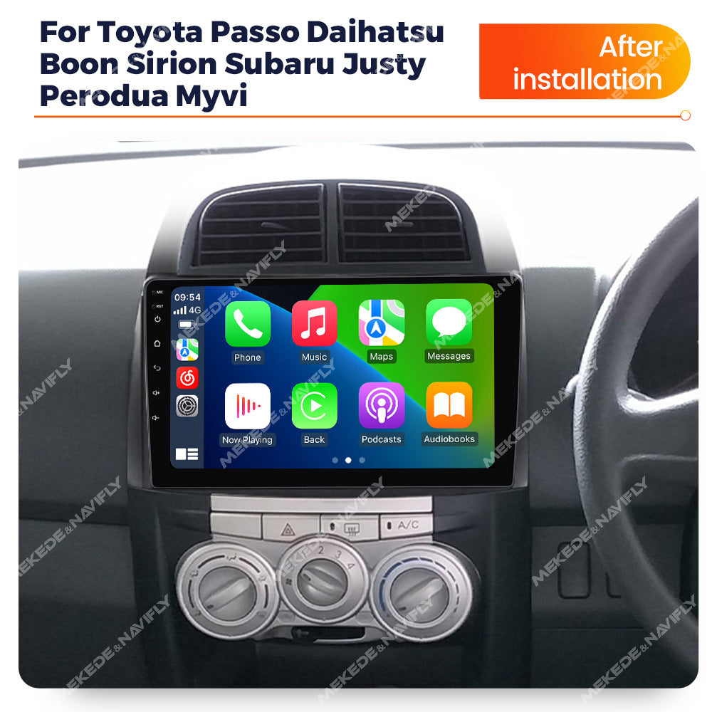 Suitable for Toyota Passo Daihatsu Android large screen central control navigation Bluetooth Carplay