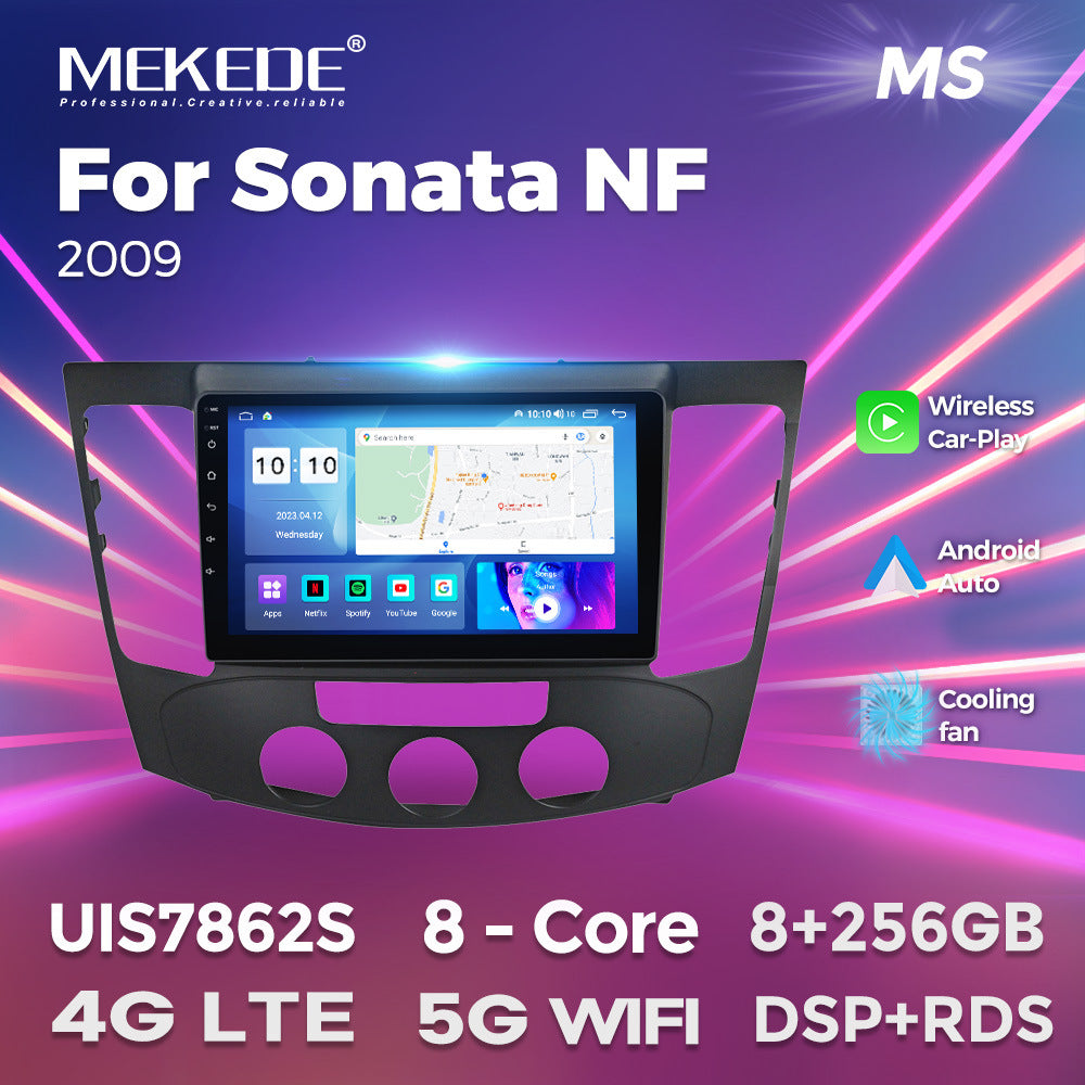 Suitable for hyundai sonata nf 2009 hyundai yuxiang car central control navigation wireless carplay