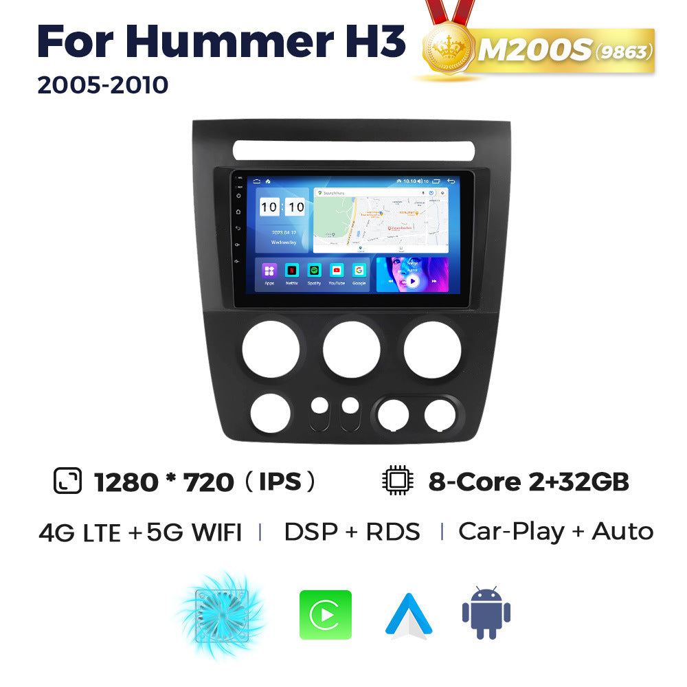 Suitable for hummer h3 2005-2010 hummer h3 smart android large screen car navigation
