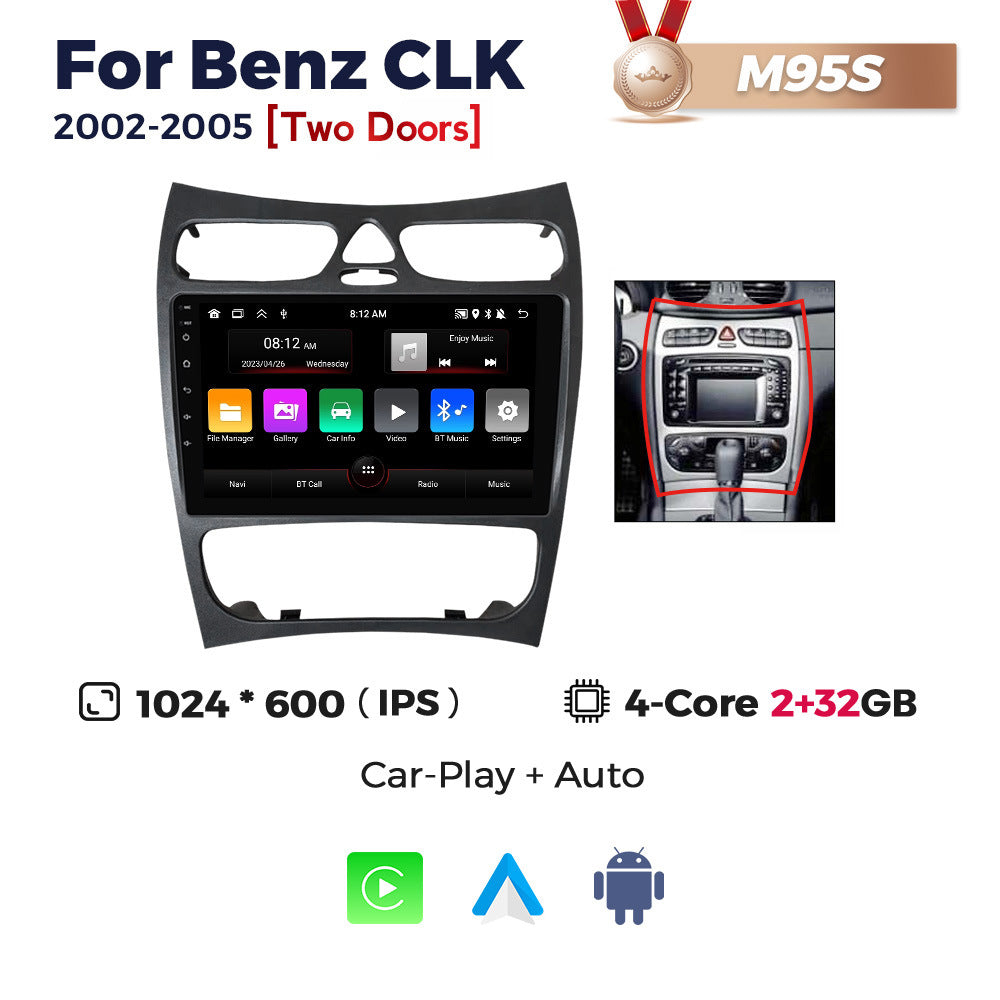 Suitable for mercedes-benz clk convertible (2-door) benz mercedes clk 320 car android navigation head unit