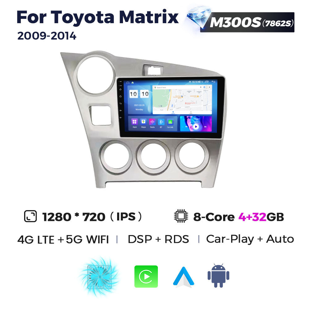 Suitable for toyota matrix 2009-2014 toyota smart android car smart central navigation system