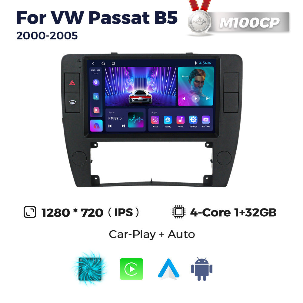 Applicable to Volkswagen VW Passat B5 2000-2005 Android large screen central control navigation Bluetooth Carplay