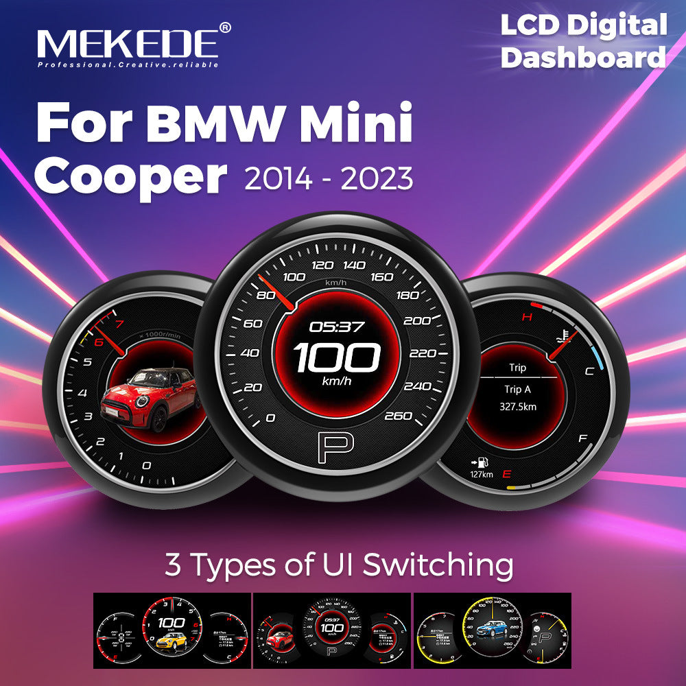 Suitable for bmw mini 2014-2023 bmw mini car restoration lcd screen instrument display