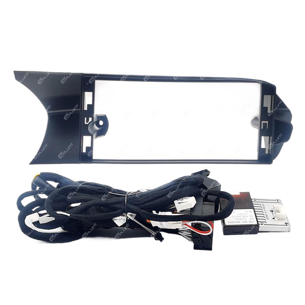 Suitable for benz c class c180 c300 panel restoration car navigation surface frame versatile set frame