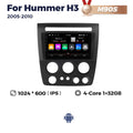 Suitable for hummer h3 2005-2010 hummer h3 smart android large screen car navigation