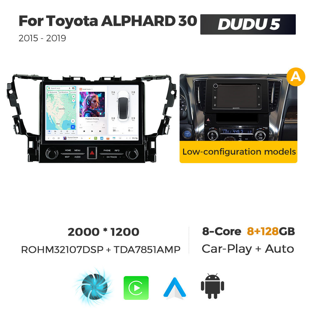 Suitable for toyota alphard 30 2015-2019 toyota alphard 11.5inch dudu7 dudu