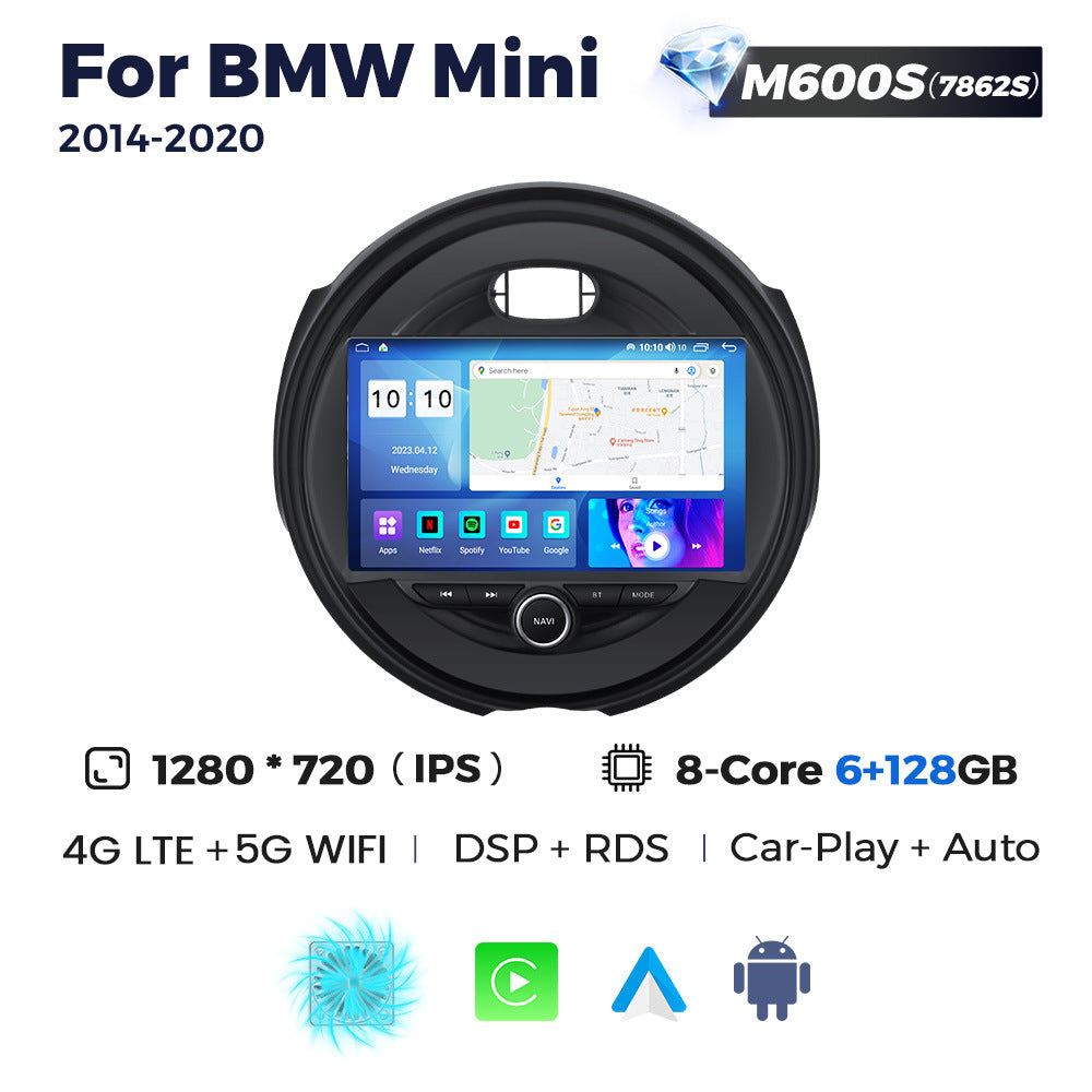 Suitable for bmw mini 14-20 bmw mini car android large screen navigator wireless carplay