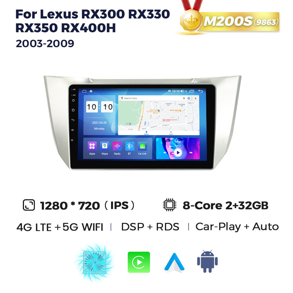 Suitable for lexus rx-300 2003-2009 lexus rx300 car smart android navigator