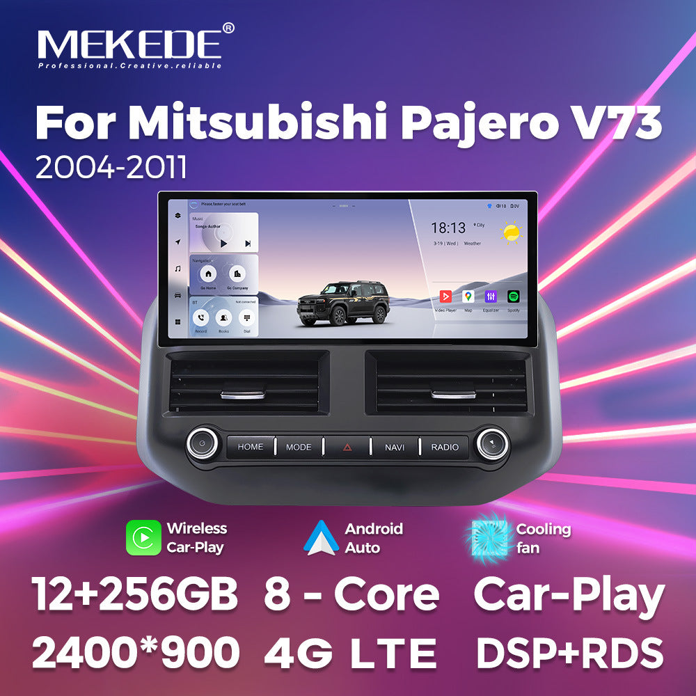 Suitable for mitsubishi pajero v73 2004-2011 pajero 12.3" android navigator