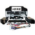 Suitable for land crucer lc200 land cruiser central control navigation dvd restoration surface frame versatile set frame