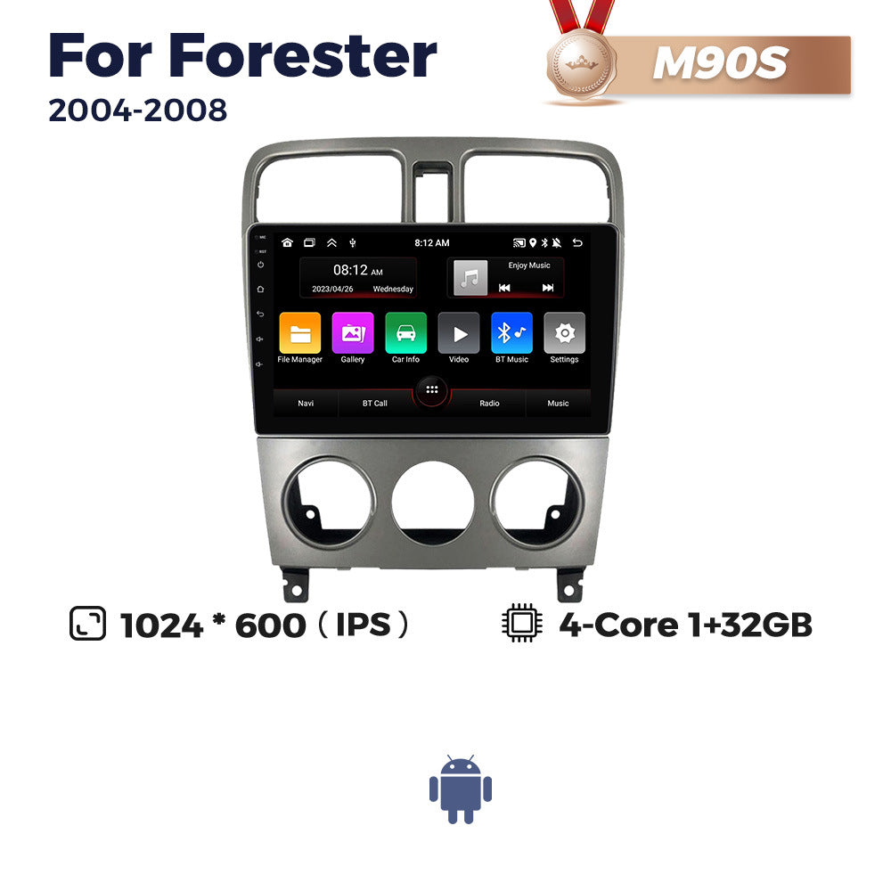 Suitable for subaru forester 04-08 car central control gps navigation wireless carplay