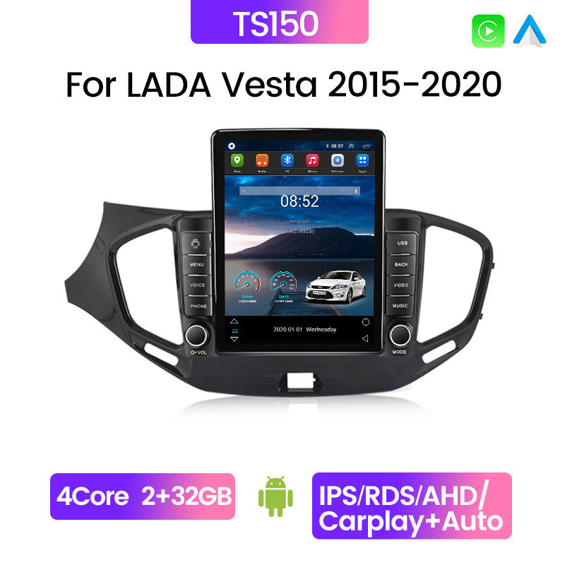 Suitable for 2015-2020 lada vesta android navigation system with vertical screen, carplay, and stone tablet