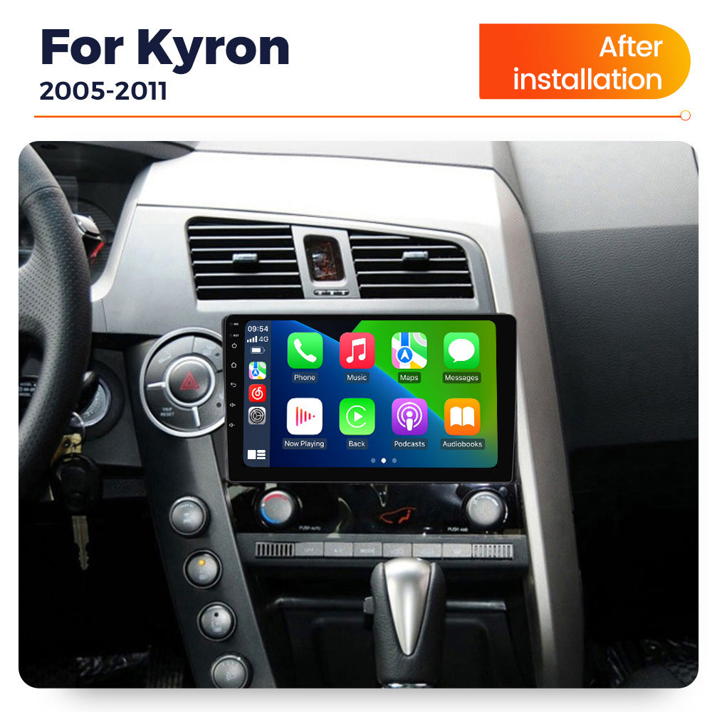 Suitable for ssangyong kyron 2005-2011 ssangyong famous car navigator wireless carplay